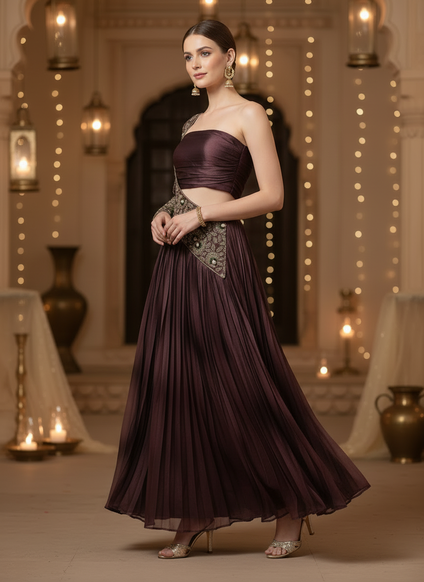 Fusion Dress – Beautiful Saree - Image 3