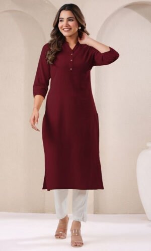 Kurti – Indian Maroon