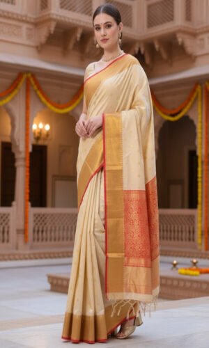 Banarasi Silk Blend, Pure Silk Saree