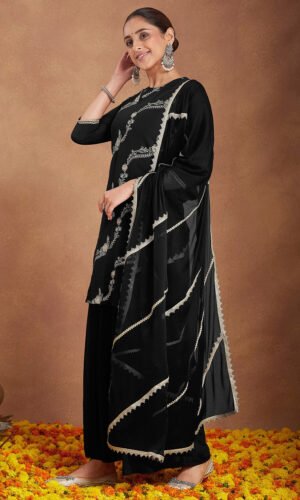 Kurta Set – Indian Beautiful Black Kurti