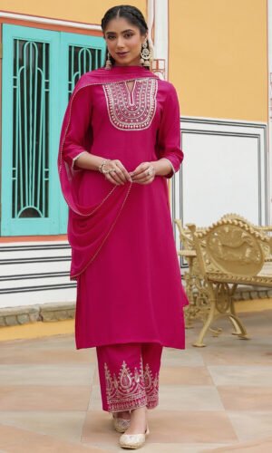 Kurta Set – Beautiful Pink Kurti